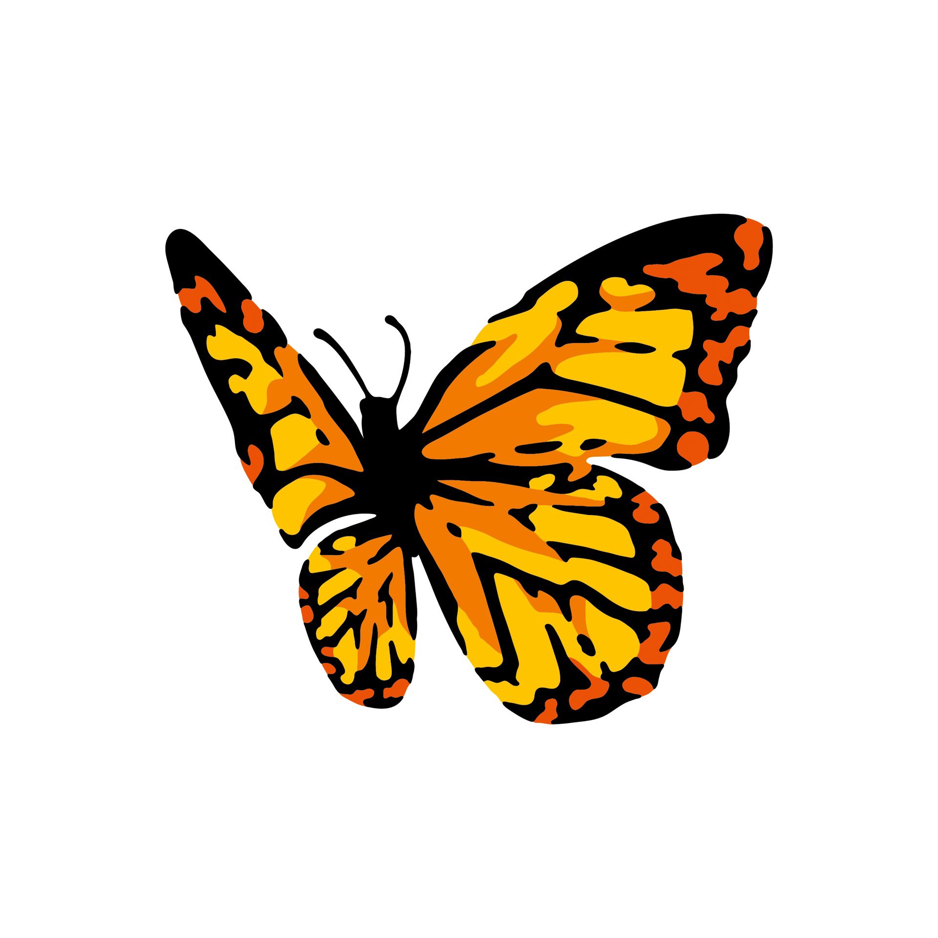 slide 2 of 3, Butterfly Icon Layering Stencils By Recollections, 2 in x 3 in