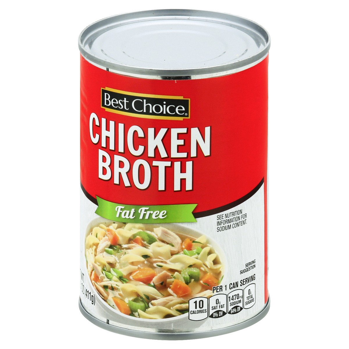 slide 6 of 10, Best Choice 99% Fat Free Chicken Broth, 14.5 oz