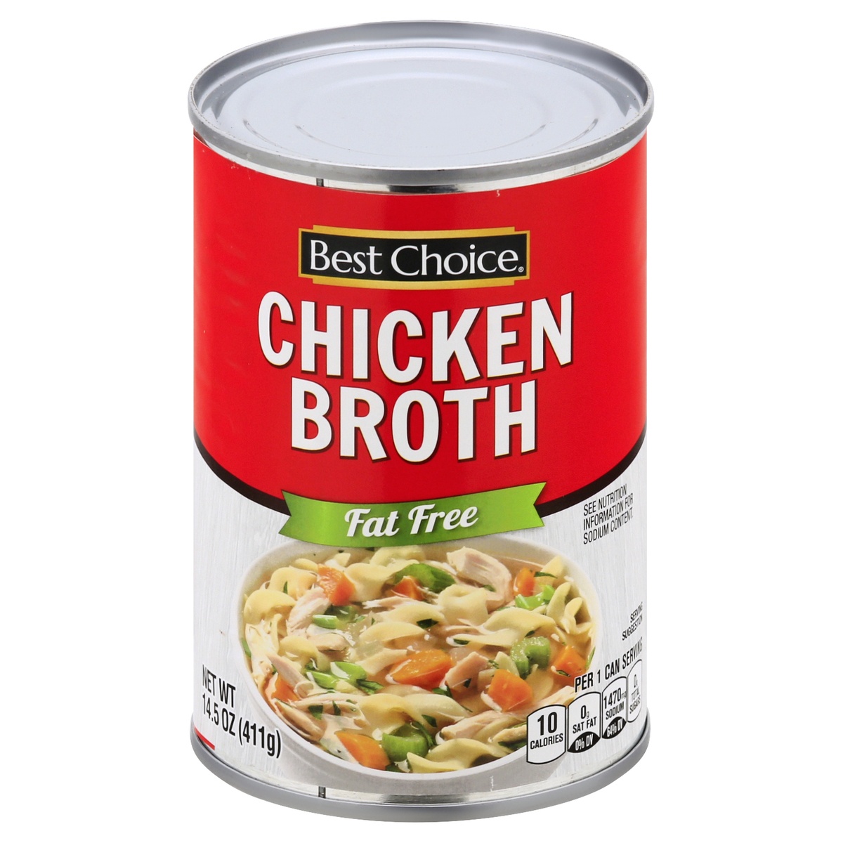 slide 1 of 10, Best Choice 99% Fat Free Chicken Broth, 14.5 oz