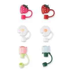 Manna Figural Straw Toppers