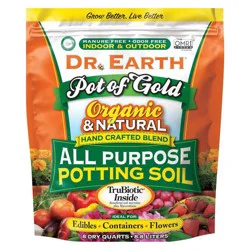 Dr. Earth Dr.earth Pot Of Gold All Purpose Potting Soil 8 Qt - 8 QT