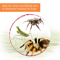 slide 15 of 16, Zilla Micro Habitat Terrariums with Locking Latch Arboreal, Small, 1 ct