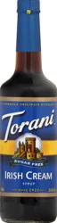 Torani Sugar Free Irish Cream Syrup 750 ml