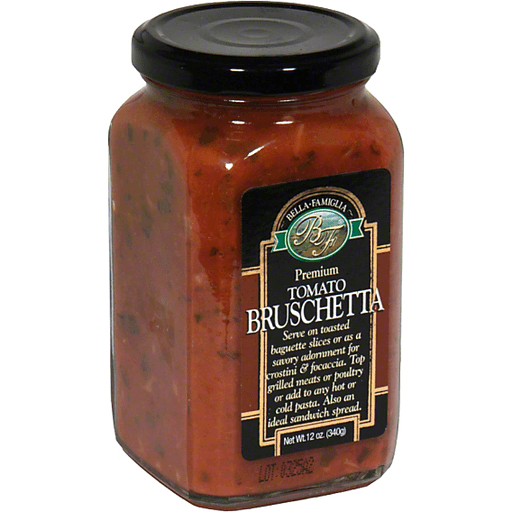 slide 1 of 1, Bella Famiglia Premium Tomato, Bruschetta, 12 oz