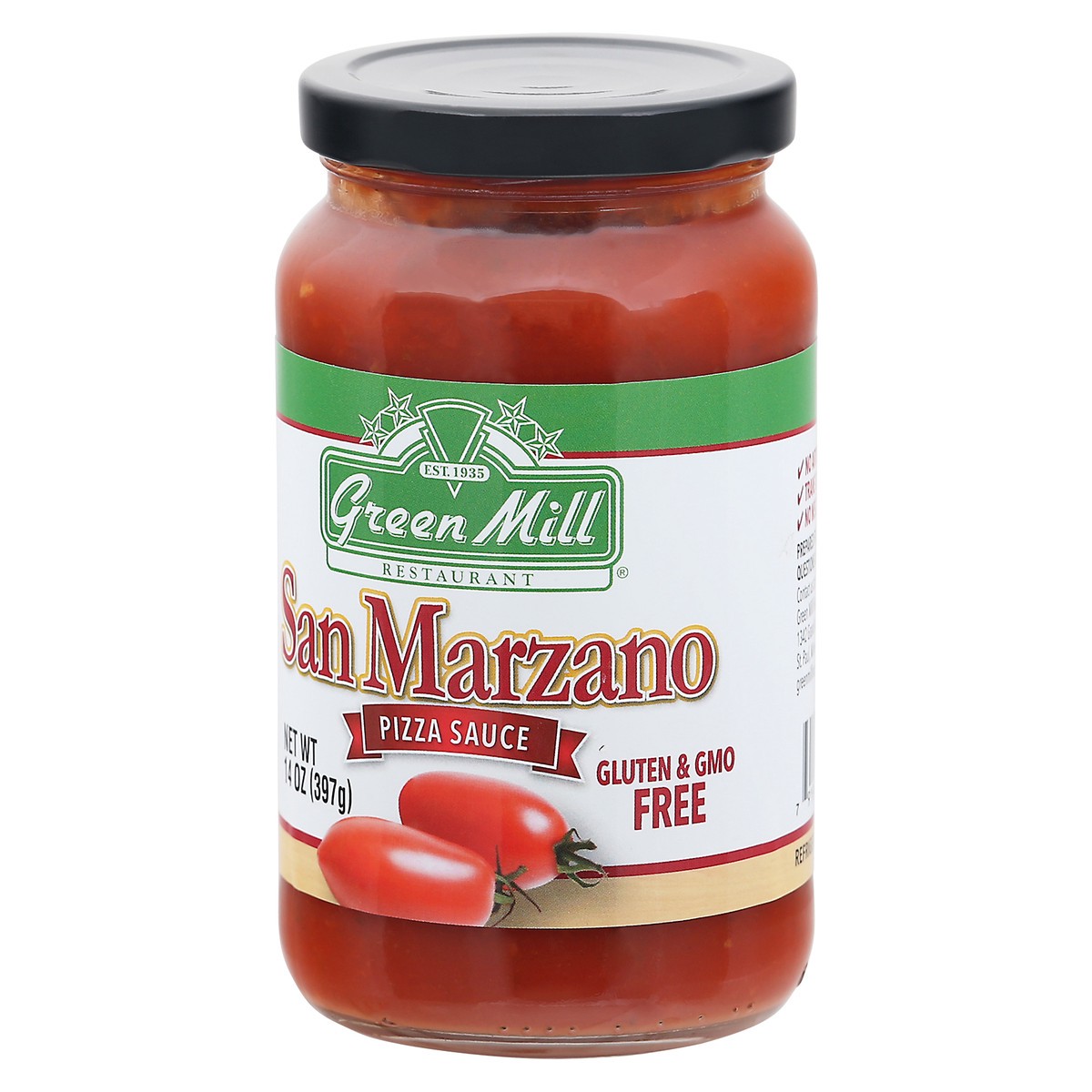 slide 3 of 9, Green Mill San Marzano Pizza Sauce 14 oz, 14 oz