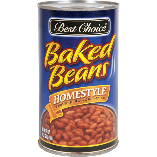 slide 1 of 1, Best Choice Homestyle Baked Beans, 28 oz