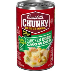 Campbell's Healthy Request Chicken Corn Chowder Soup