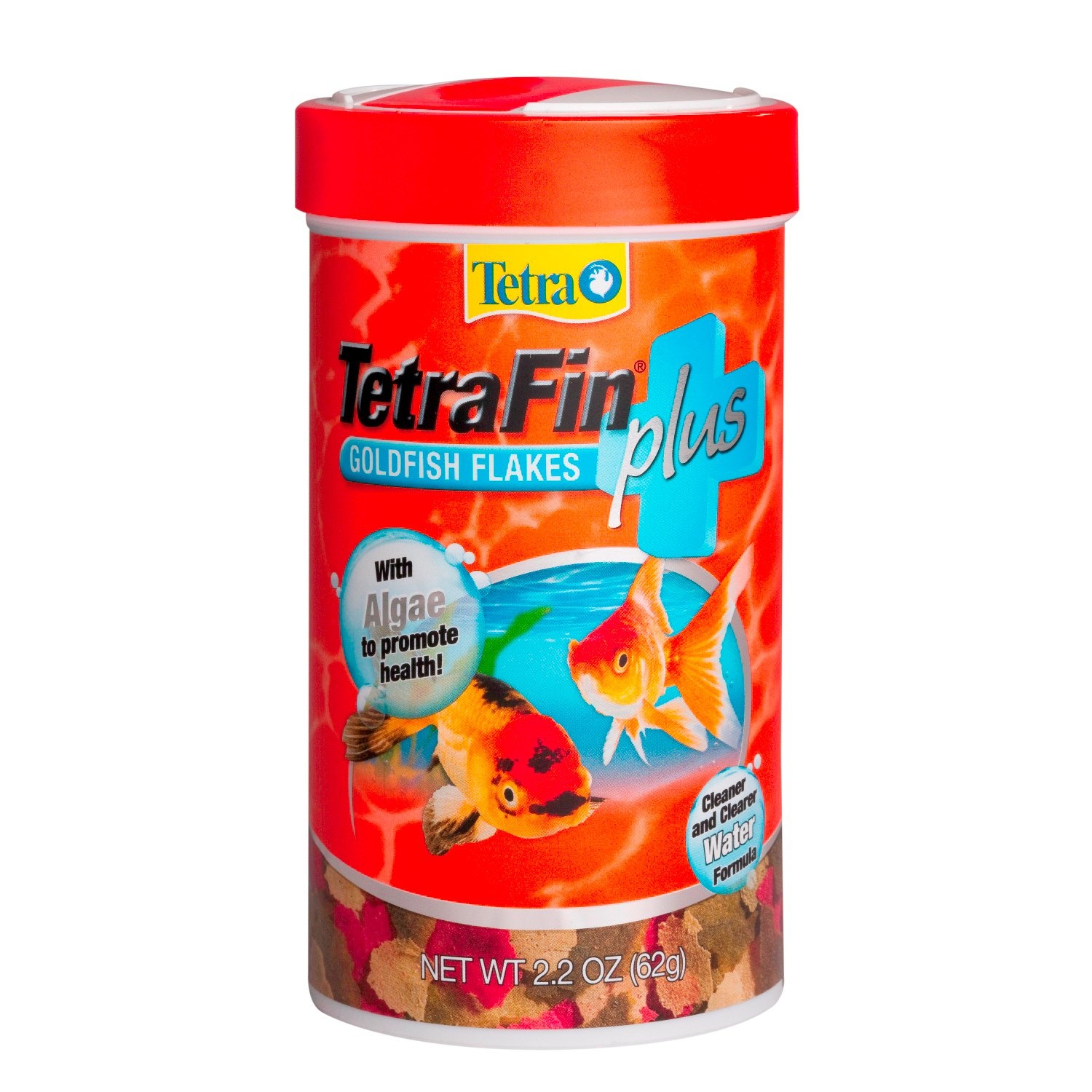 slide 1 of 1, TetraFin Plus Goldfish Flakes, 2.2 oz