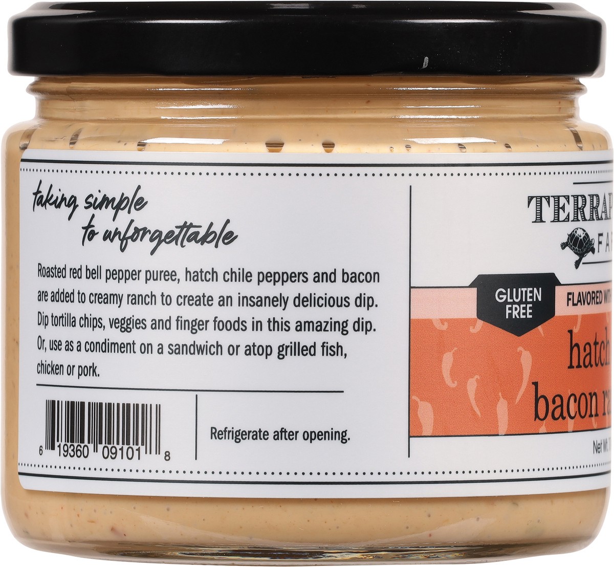 slide 5 of 14, Terrapin Ridge Hatch Chile Bacon Ranch Dip, 10 oz