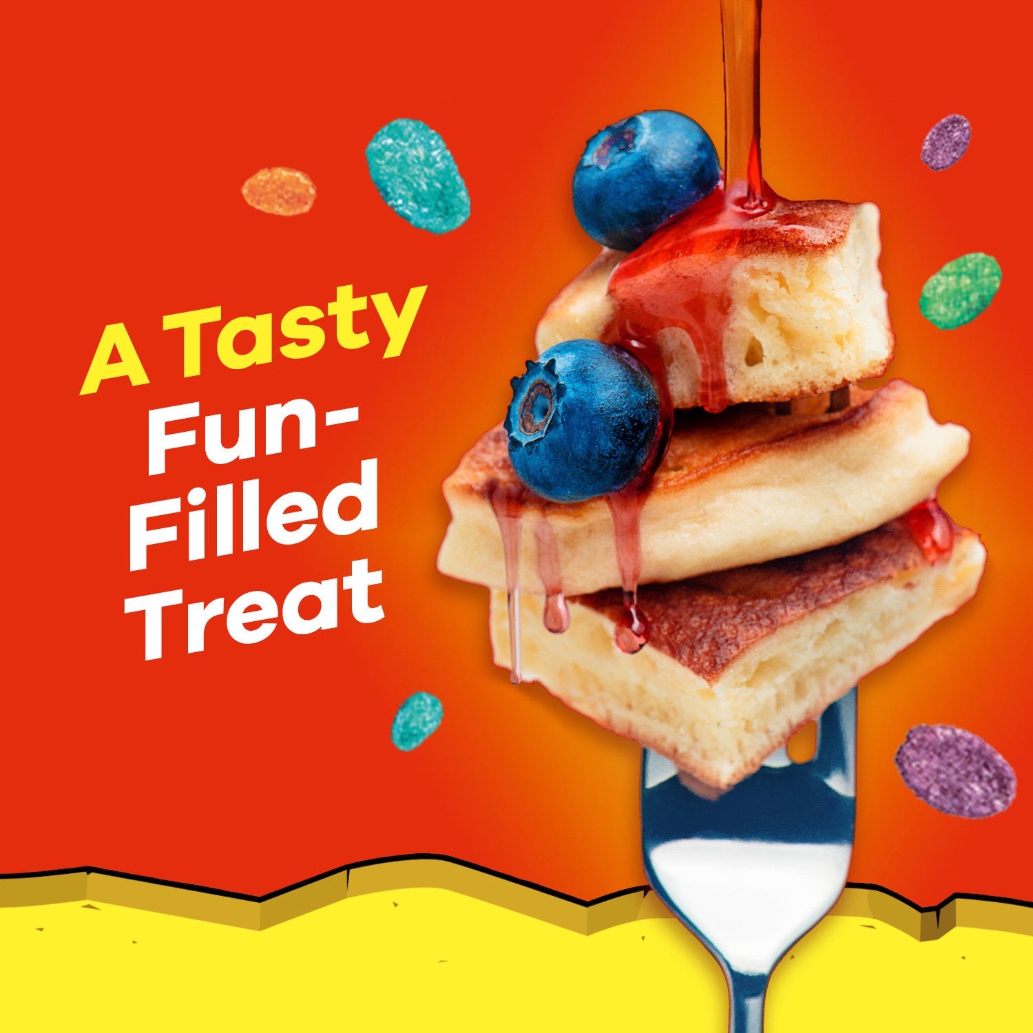 slide 2 of 5, Mrs. Butterworth's Post Fruity Pebbles Flavored Syrup 24 fl oz, 24 fl oz