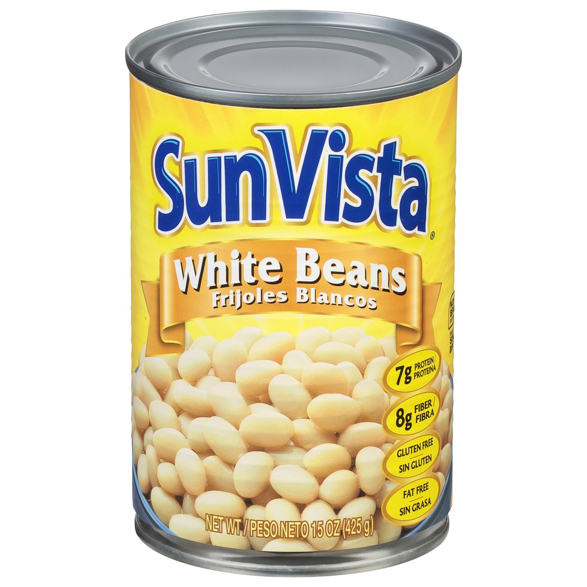 slide 2 of 14, SunVista White Beans 15 oz, 15 oz