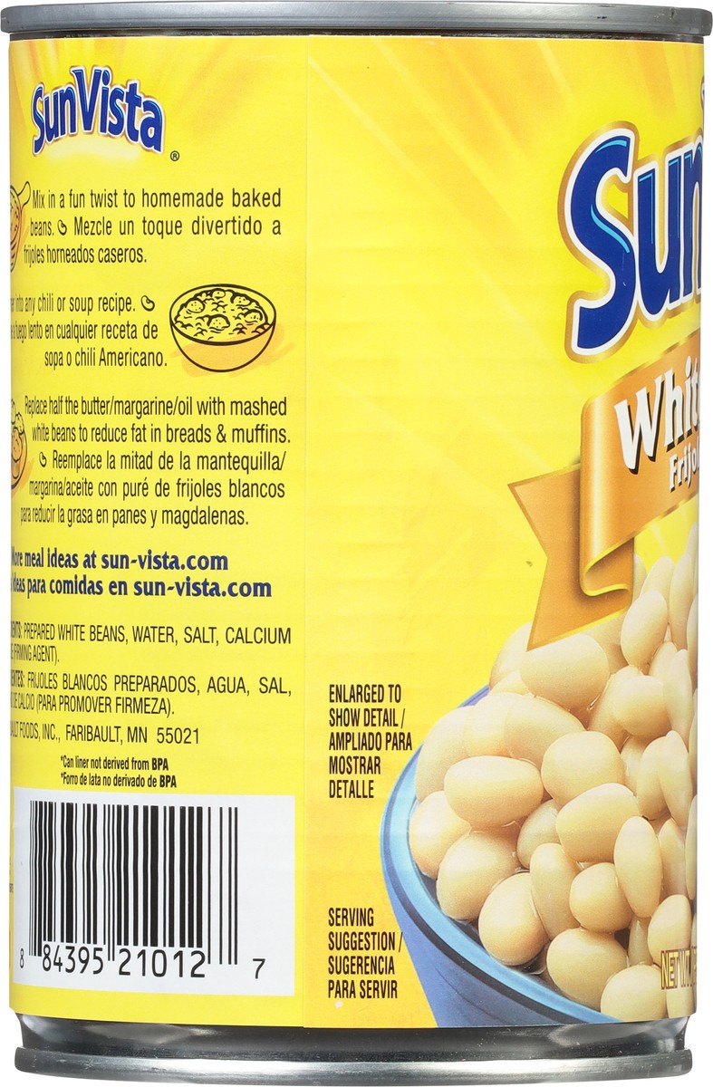 slide 11 of 14, SunVista White Beans 15 oz, 15 oz