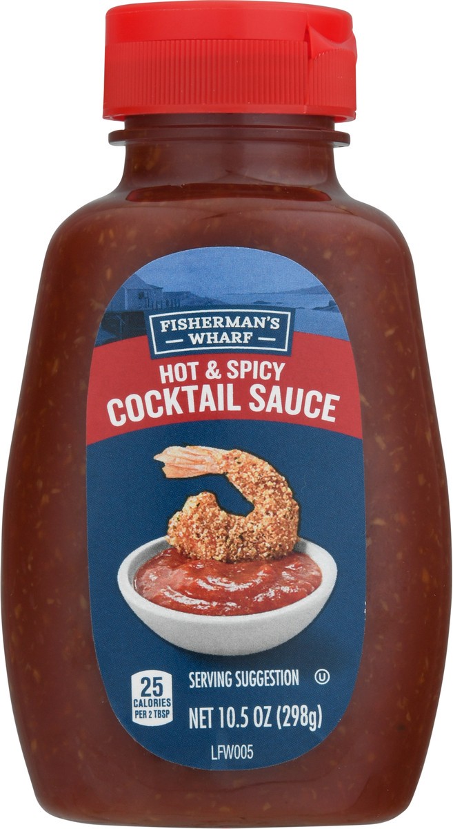 slide 6 of 14, Fisherman's Wharf Hot & Spicy Cocktail Sauce 10.5 oz, 10.5 oz