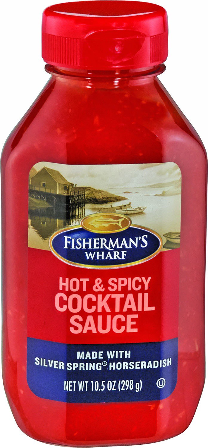 slide 1 of 1, Fisherman's Wharf Hot & Spicy Cocktail Sauce 10.5 oz, 10.5 oz
