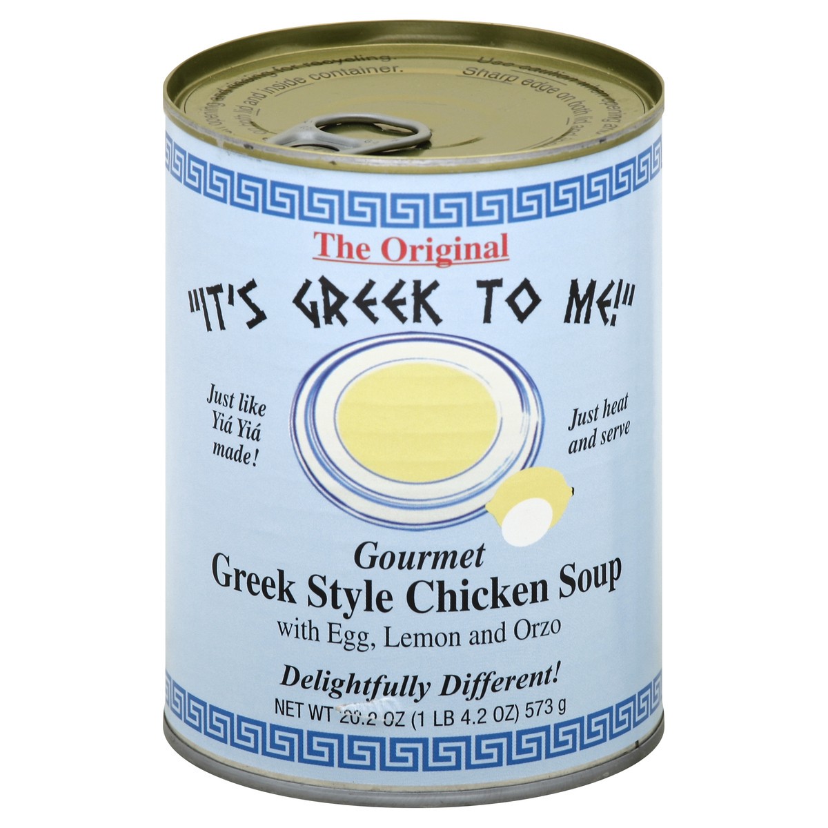 slide 2 of 3, It's Greek to Me Soup 20.2 oz, 20.2 oz