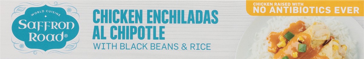 slide 4 of 14, Saffron Road Hot Spice Mexican Recipe Chicken Enchiladas Al Chipotle 10 oz, 10 oz