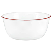 slide 14 of 29, Corelle Livingware Super Soup/Cereal Bowl, Red Floral, 28 oz