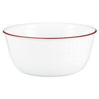 slide 29 of 29, Corelle Livingware Super Soup/Cereal Bowl, Red Floral, 28 oz