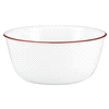 slide 11 of 29, Corelle Livingware Super Soup/Cereal Bowl, Red Floral, 28 oz