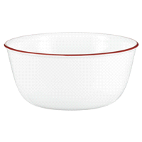 slide 12 of 29, Corelle Livingware Super Soup/Cereal Bowl, Red Floral, 28 oz