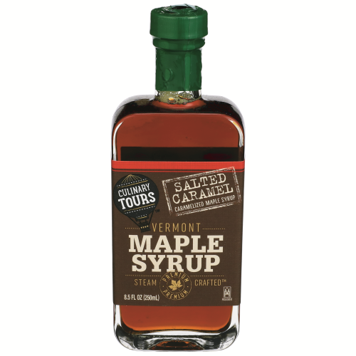 slide 1 of 1, Culinary Tours Salted Caramel Caramelized Vermont Maple Syrup, 8.5 fl oz