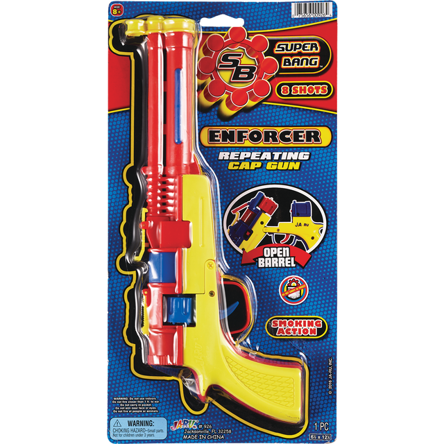 slide 1 of 1, Ja-Ru Inc Ja-Ru Super Bang Enforcer Gun, 1 ct