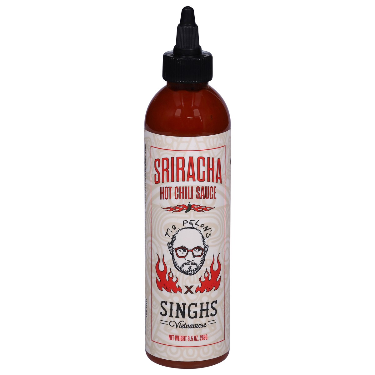 slide 1 of 14, Tio Pelon's Salsita Hot Sriracha Chili Sauce 9.5 oz, 9.5 oz