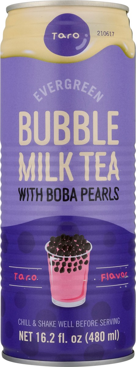 slide 4 of 13, Evergreen Taro Flavor Bubble Milk Tea with Boba Pearls 16.2 fl oz, 16.2 fl oz