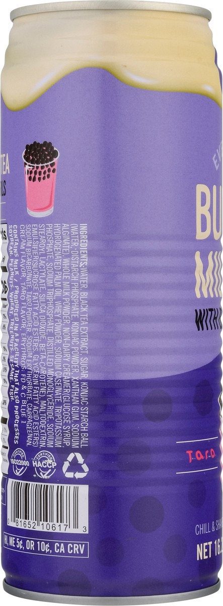 slide 7 of 13, Evergreen Taro Flavor Bubble Milk Tea with Boba Pearls 16.2 fl oz, 16.2 fl oz