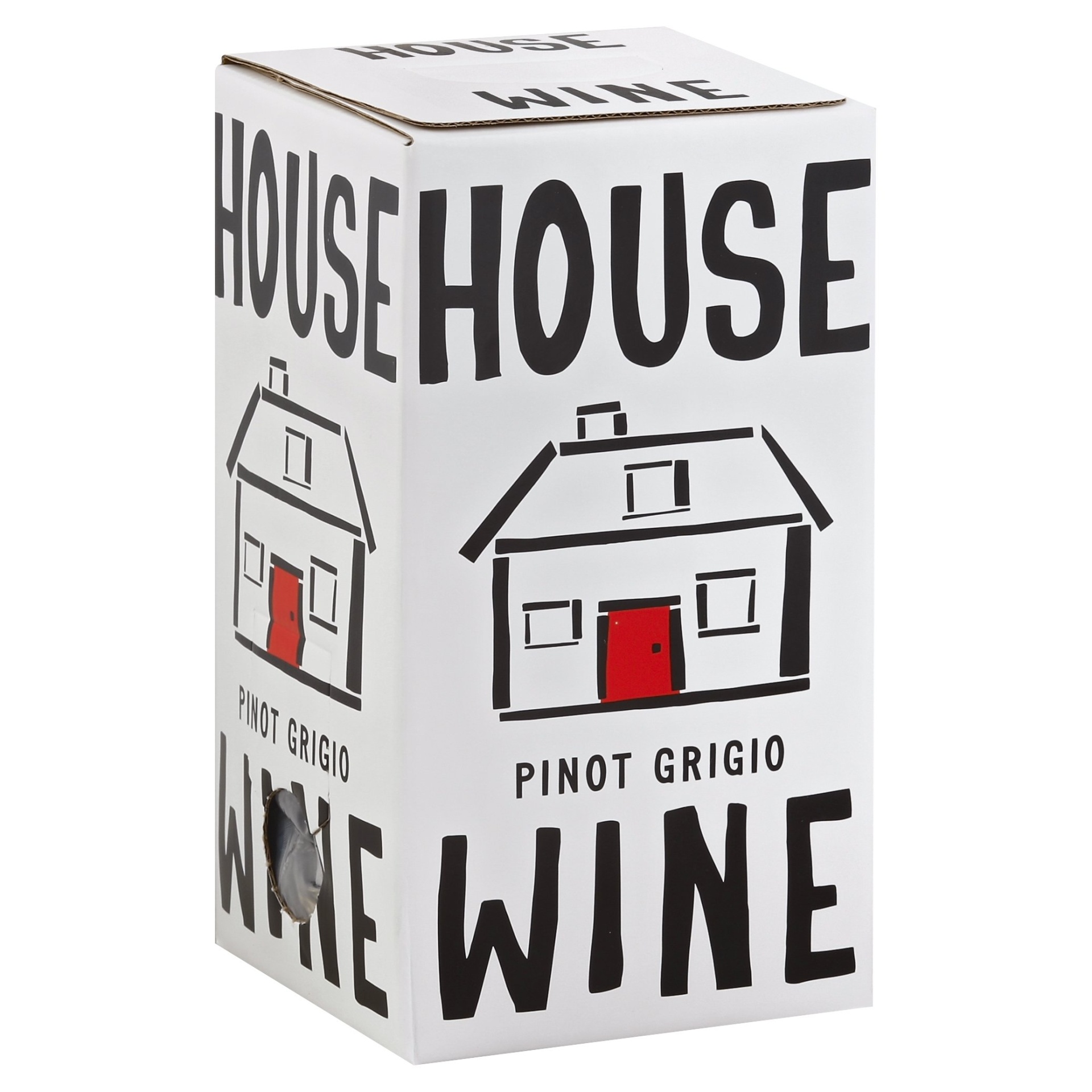 slide 1 of 1, House Wine Pinot Grigio, 3 liter