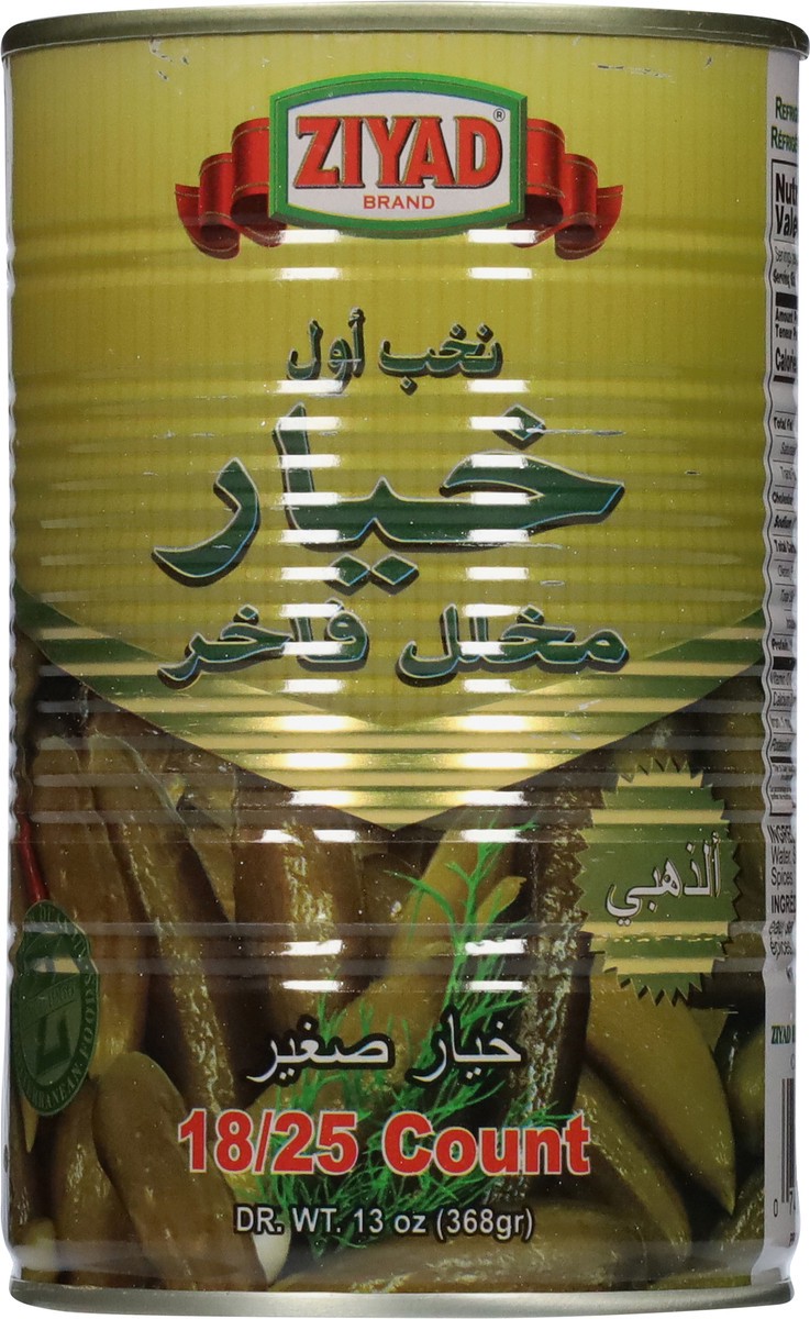 slide 7 of 14, Ziyad Premium Pickled Cucumbers Small Size - 13 oz, 13 oz