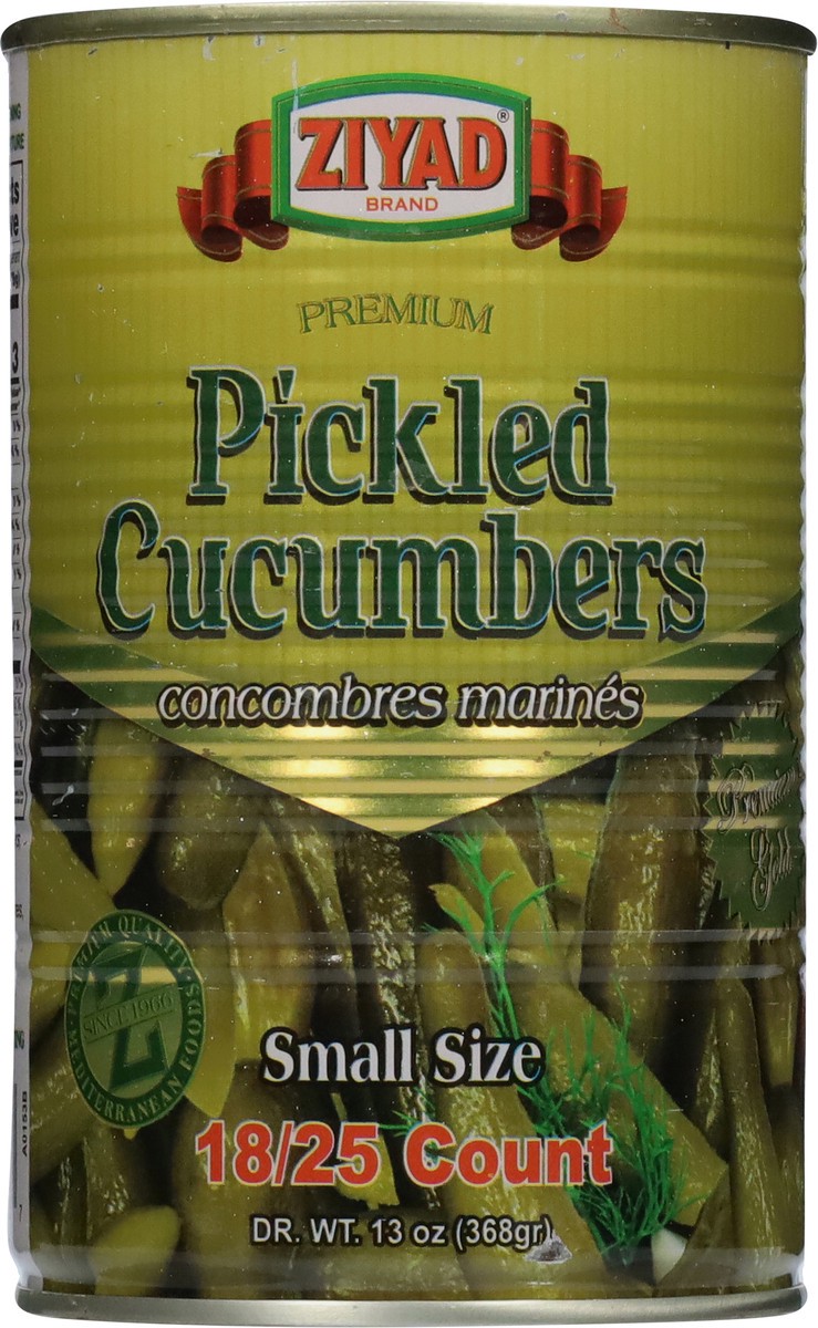 slide 9 of 14, Ziyad Premium Pickled Cucumbers Small Size - 13 oz, 13 oz