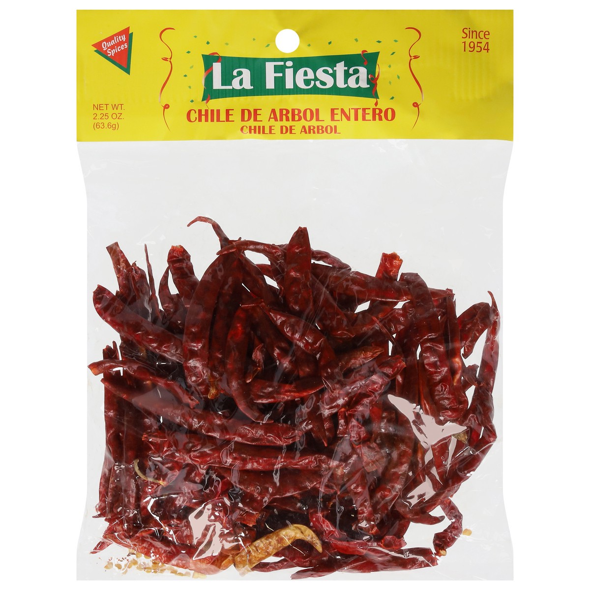 slide 4 of 11, La Fiesta Chile De Arbol 2.25 oz, 2.25 oz