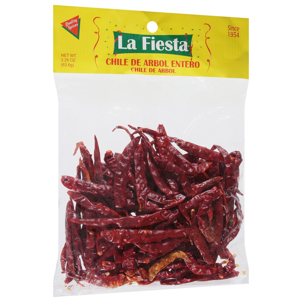 slide 11 of 11, La Fiesta Chile De Arbol 2.25 oz, 2.25 oz