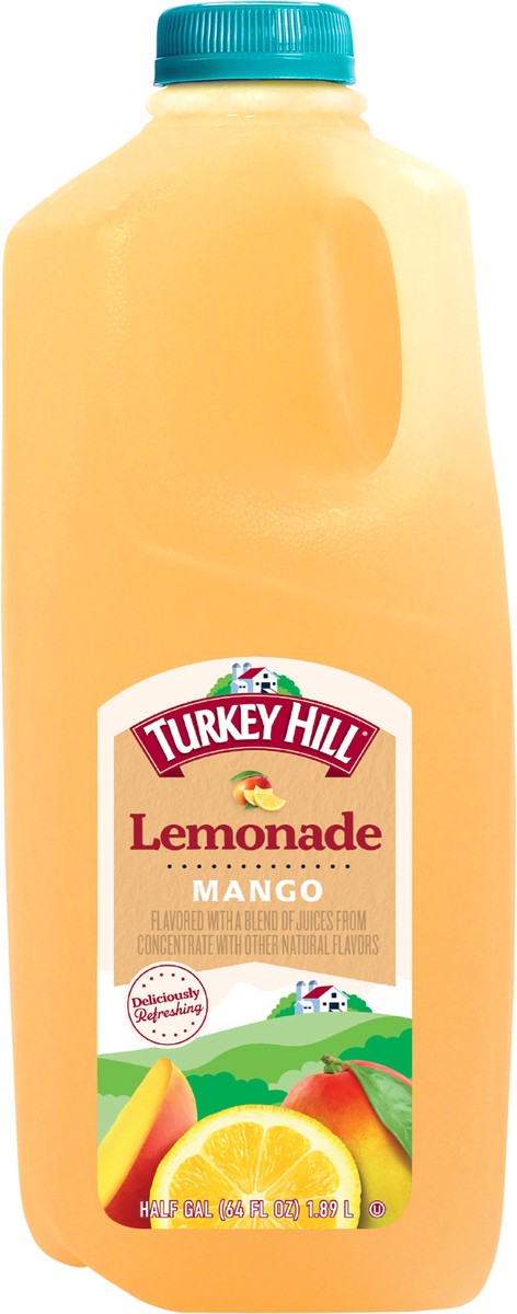 slide 3 of 3, Turkey Hill Mango Lemonade - 1/2 gal, 1/2 gal