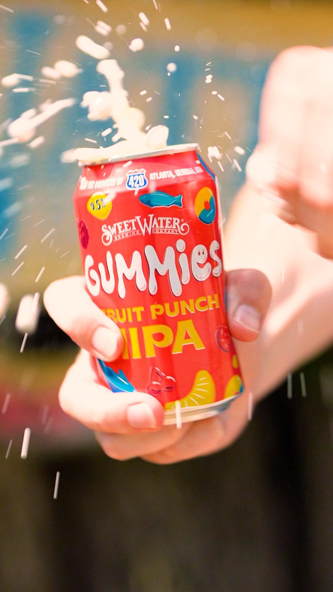 slide 3 of 4, Gummies Fruit Punch 19.2oz can, 19.20 fl oz