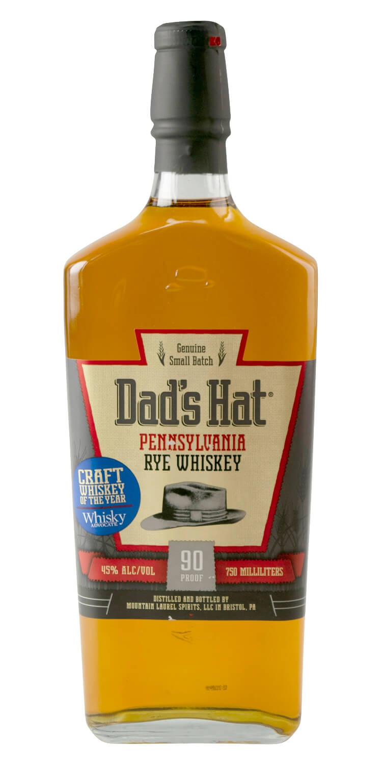 slide 1 of 1, Dad's Hat Straight Rye Whiskey, 750 ml