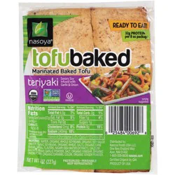 Nasoya TofuBaked Teriyaki Marinated Baked Tofu