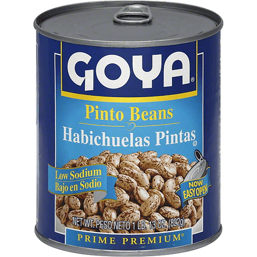 slide 2 of 2, Goya Low Sodium Pinto Beans, 29 oz