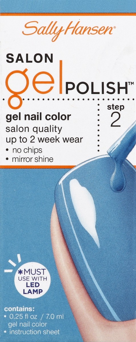 slide 4 of 5, Sally Hansen Salon Pro Gel Polish Teal Time, 1 ct