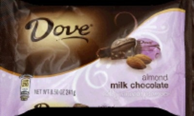 slide 1 of 1, Dove Promises Silky Smooth Almond Milk Chocolate, 8.5 oz