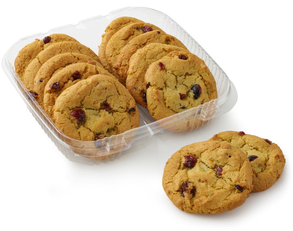 slide 2 of 2, Bakery Fresh Goodness Cranberry Orange Soft Top Cookies, 10 ct