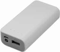 slide 1 of 1, Cellcandy Portable Power Bank - White, 3500 mah