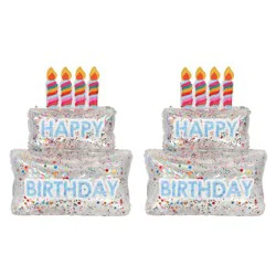 Meijer Birthday Cake Balloon One Size Fits All