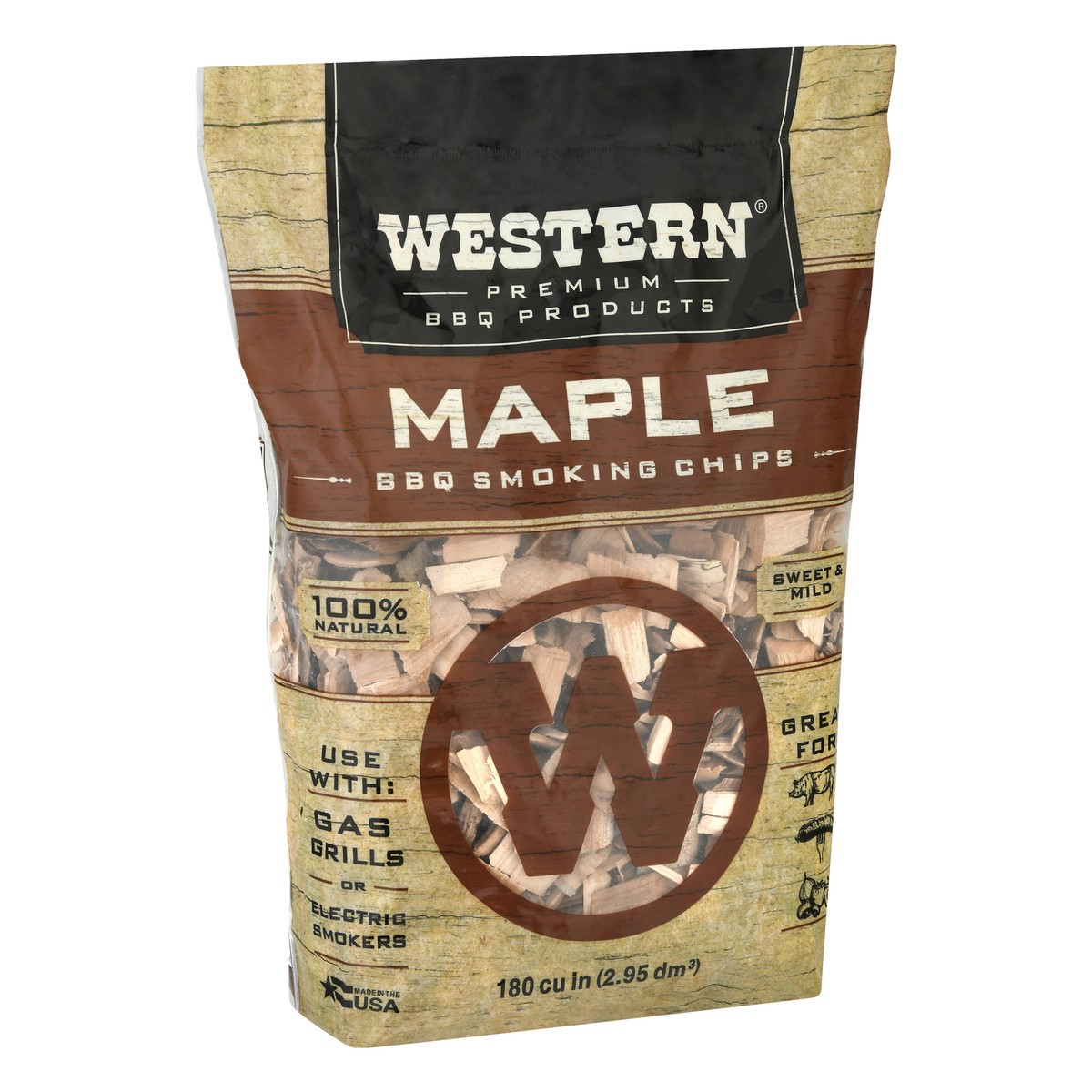 slide 2 of 11, Western Maple BBQ Smoking Chips 1 ea, 1 ct