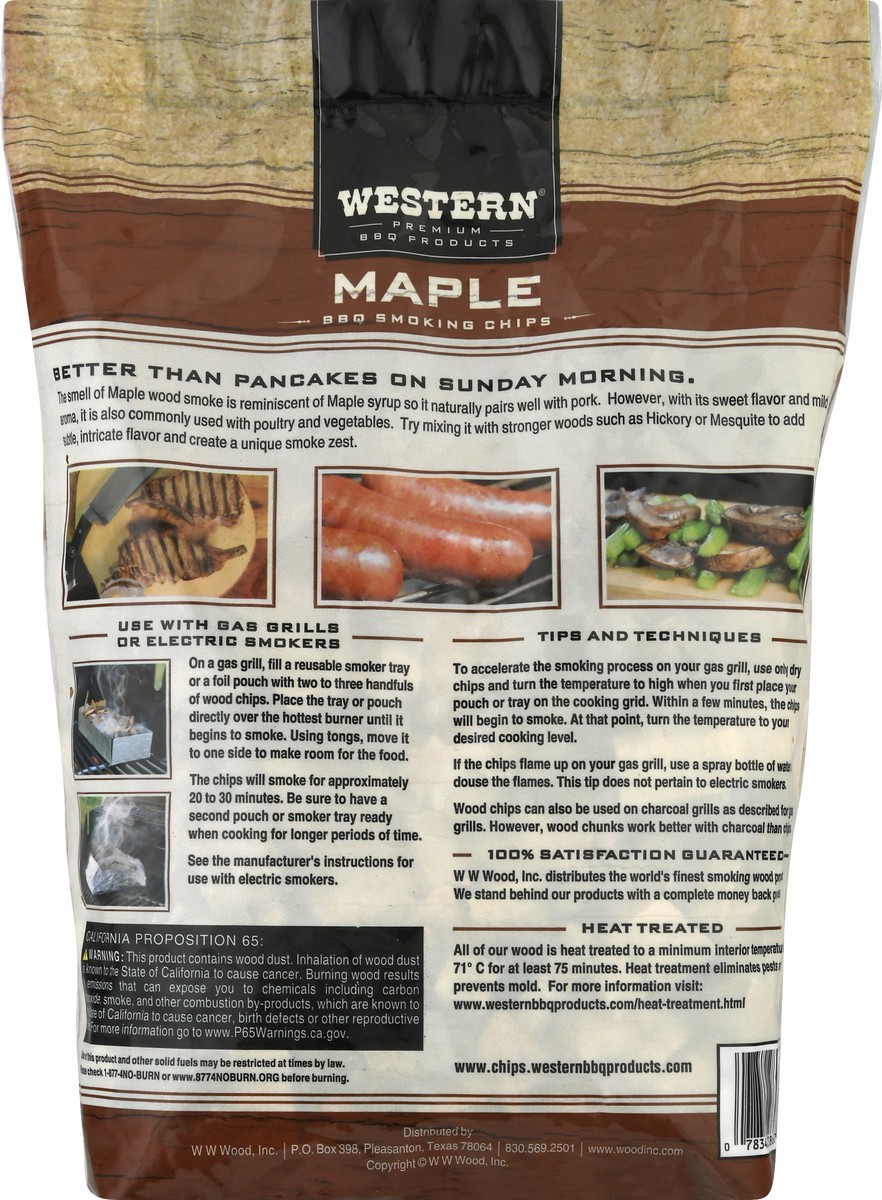 slide 3 of 11, Western Maple BBQ Smoking Chips 1 ea, 1 ct