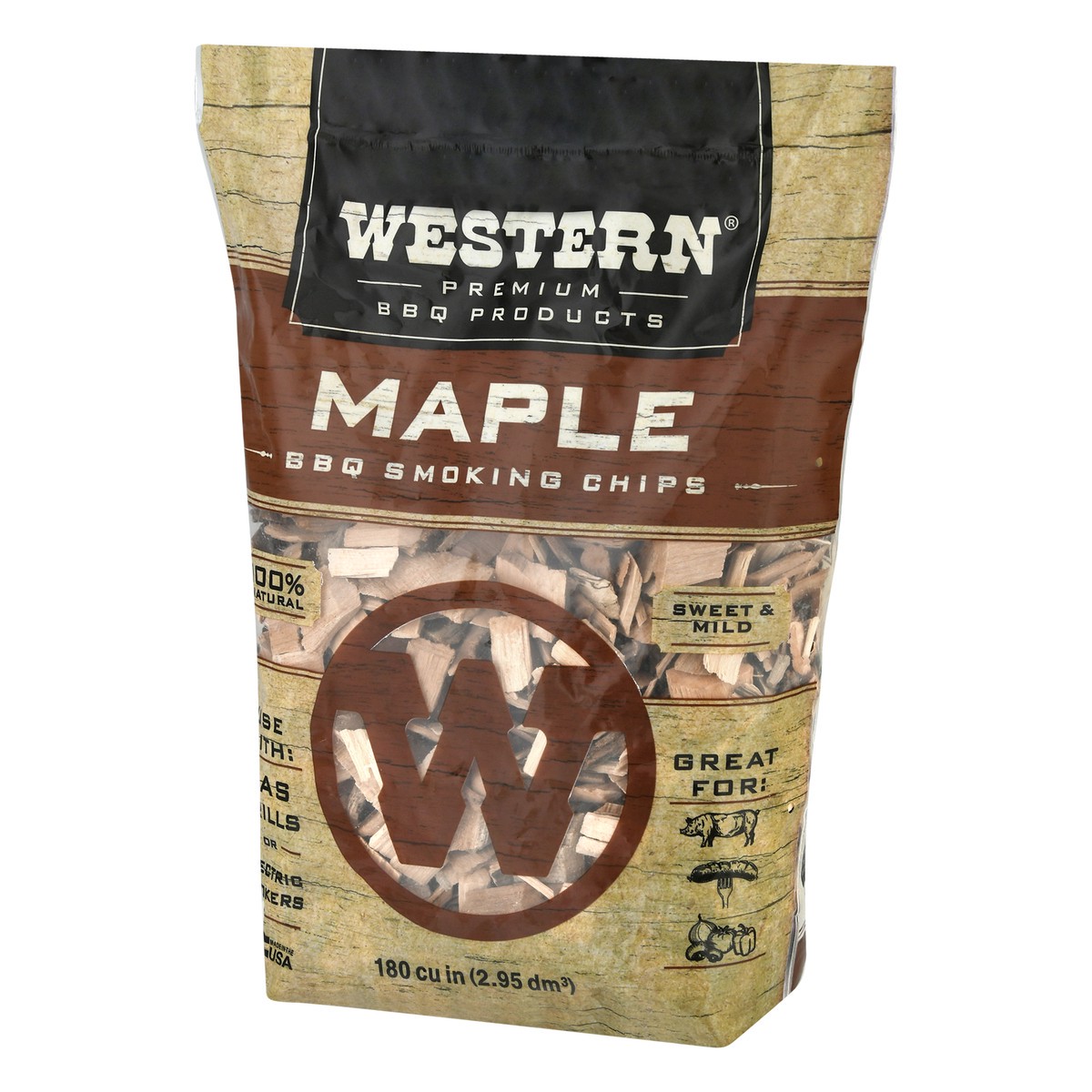 slide 8 of 11, Western Maple BBQ Smoking Chips 1 ea, 1 ct