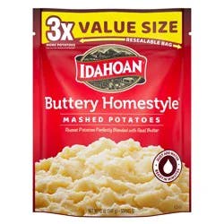Idahoan Mashed Potatoes, Buttery Homestyle, Value Size