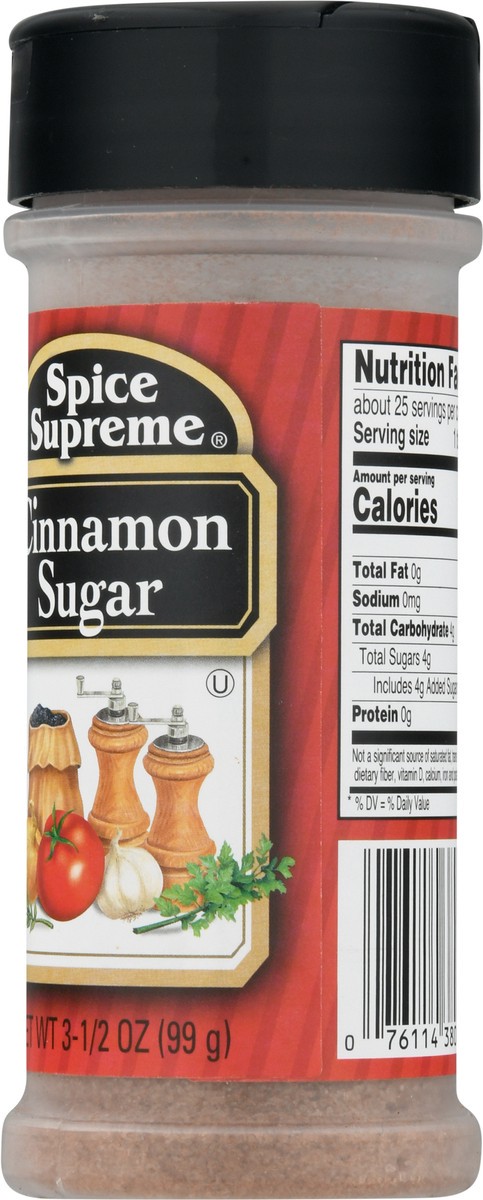 slide 12 of 12, Spice Supreme Spices Cinn & Sugar, 3.5 oz