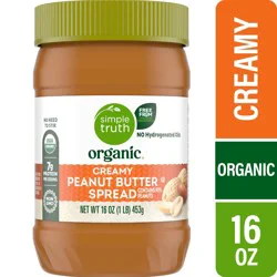 Simple Truth Organic No Stir Creamy Peanut Butter